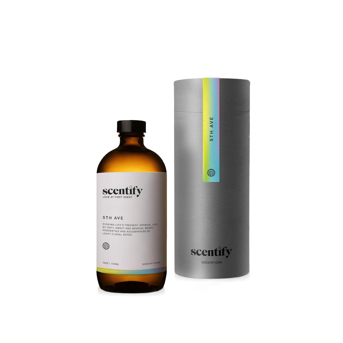 5th Ave Aroma Oil Refill for Diffusers – Bergamot & Gardenia (470ml) | Scentify