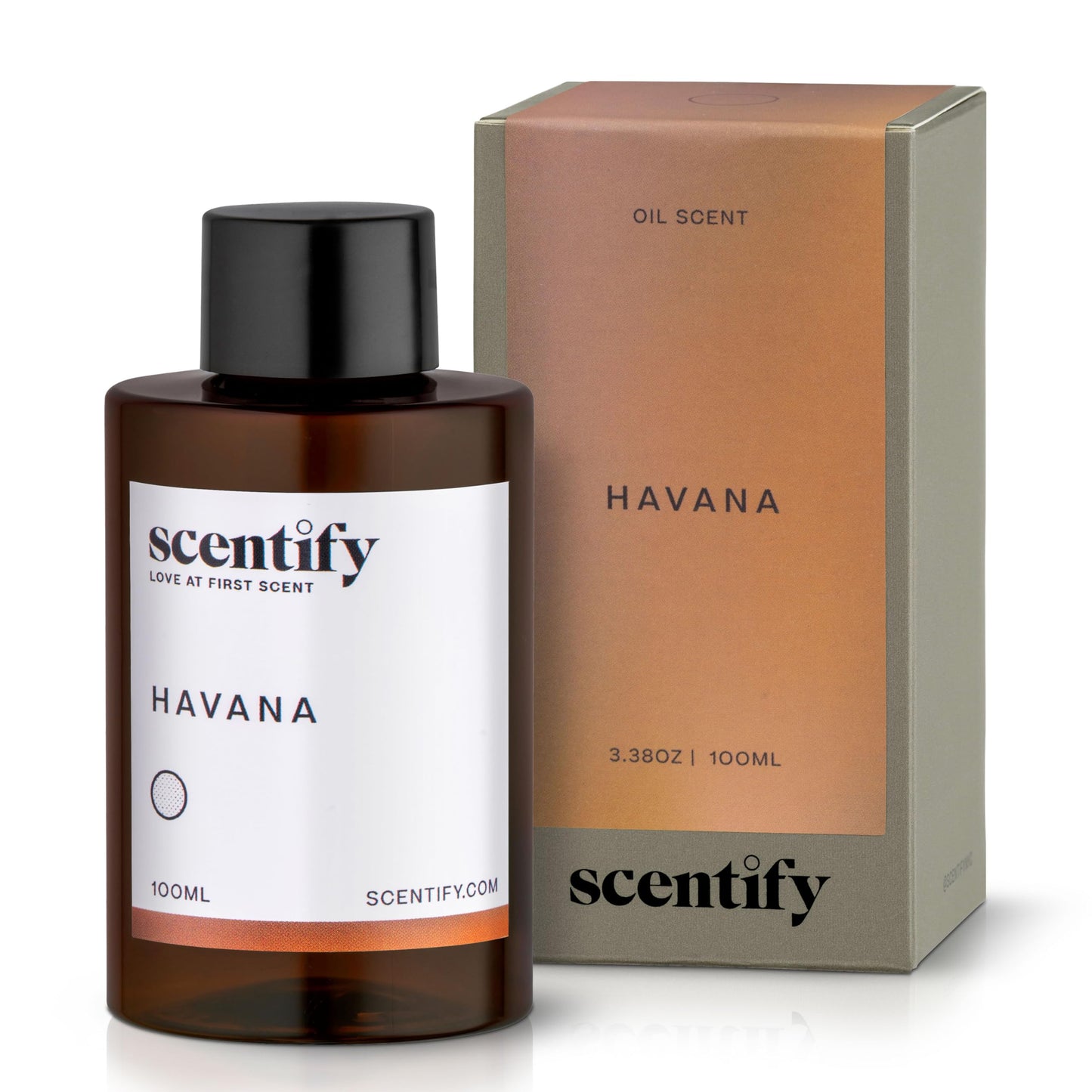 Scentify Havana Aroma Oil Refill for Diffusers - 100ml (Oak Moss, Rum, Paprika, Mahogany)