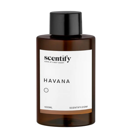 Scentify Havana Aroma Oil Refill for Diffusers - 100ml (Oak Moss, Rum, Paprika, Mahogany)
