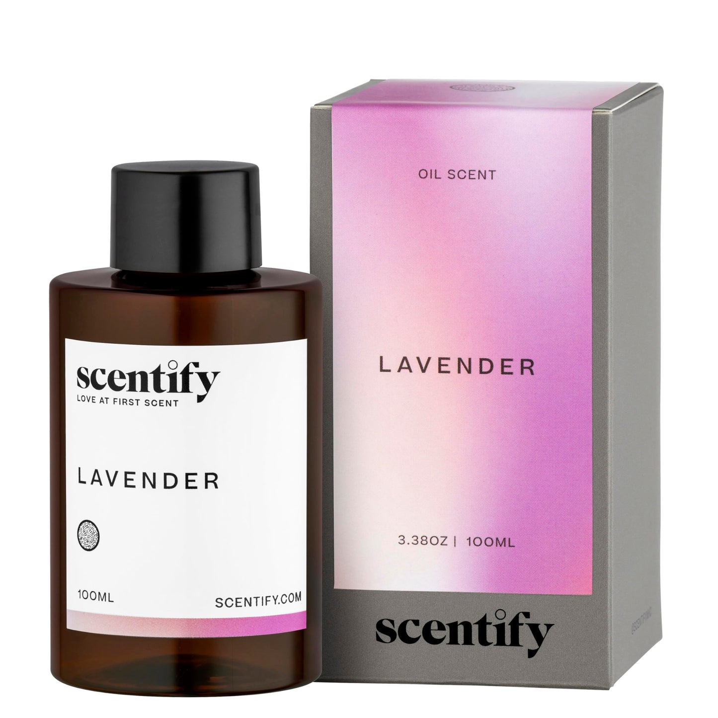 Scentify Lavender Musk Aroma Oil Refill for Diffusers - 100ml (3.38 oz) | Bergamot, Vanilla, Cedarwood