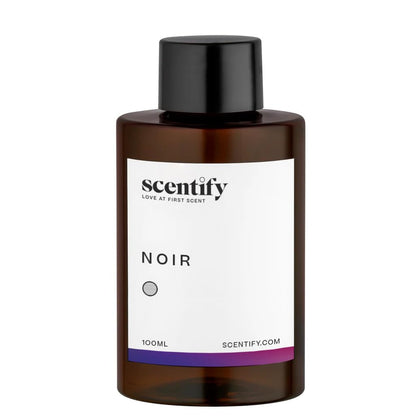 Scentify Noir Aroma Oil Refill for Diffusers – Bergamot, Bay Leaf, Vetiver, Cedar & Musk (100ml)