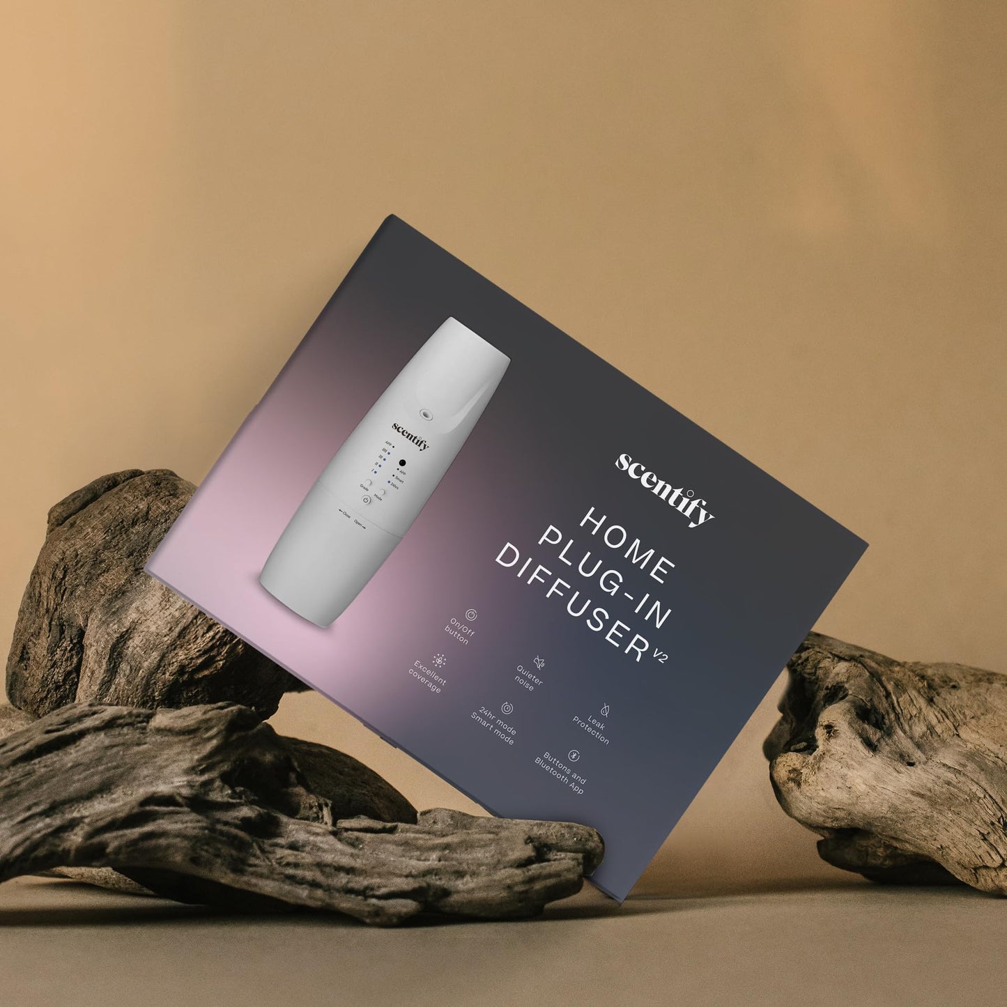 Scentify Plug-in Diffuser V2 - Bluetooth App Control for Home, Office & Spa - 100ml