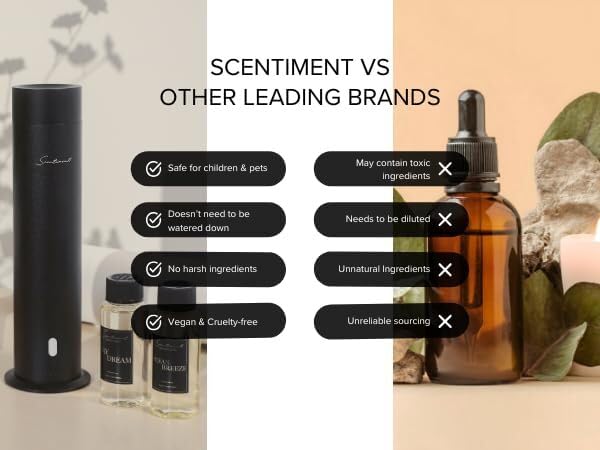 Scentiment Day Dream Diffuser Oil – Luxury White Tea Scent (50ml)