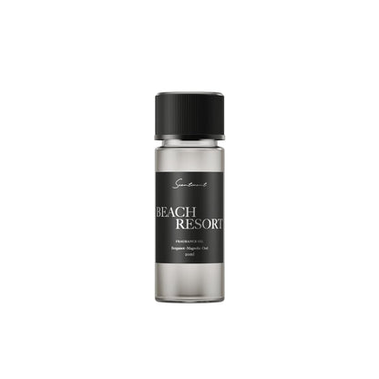 Scentiment Diffuser Oil - Beach Resort (20 mL) | Luxury Aromatherapy with Bergamot, Ocean, Peony, Amber & Sandalwood