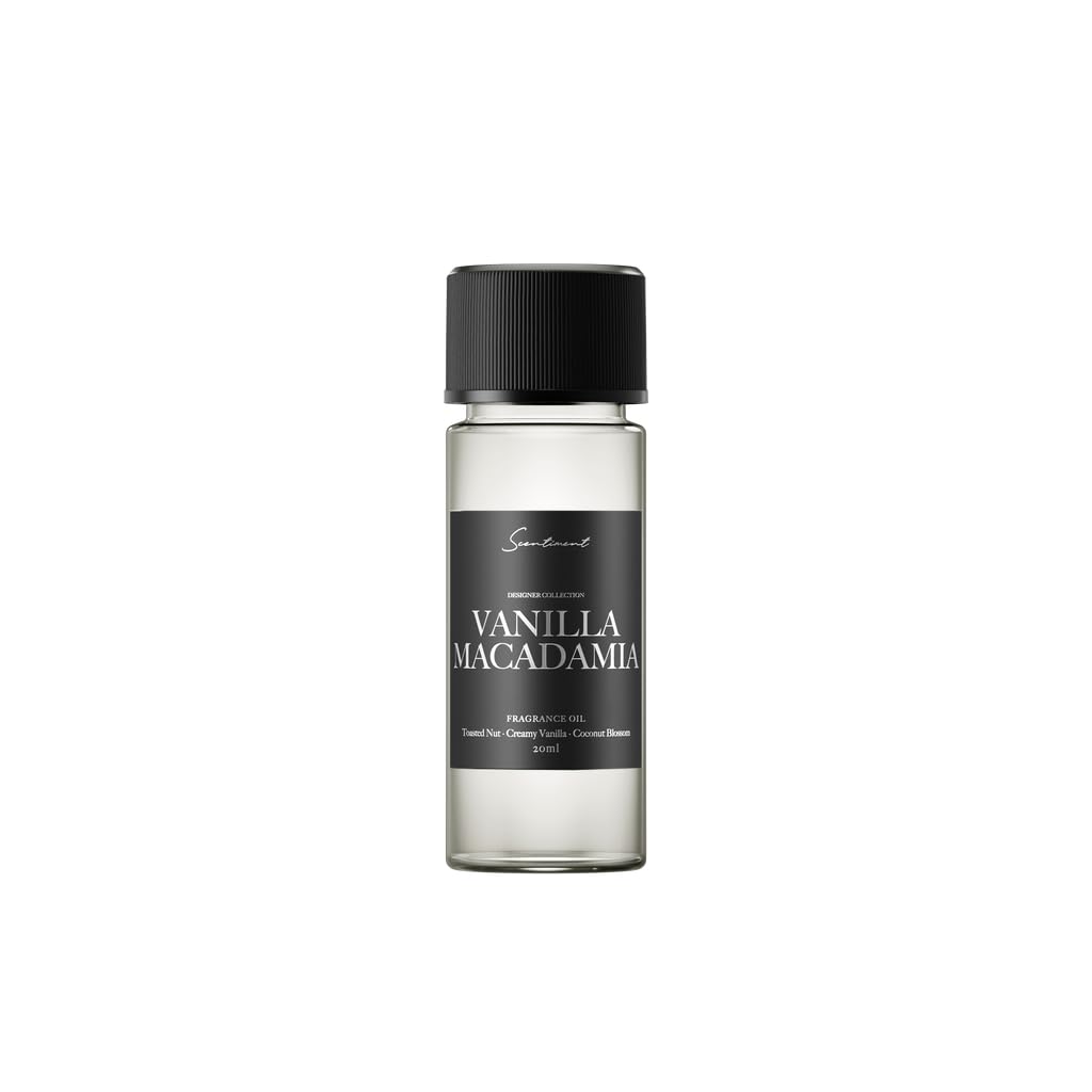 Scentiment Diffuser Oil – Vanilla Macadamia Fruit | Home Aromatherapy 20ml
