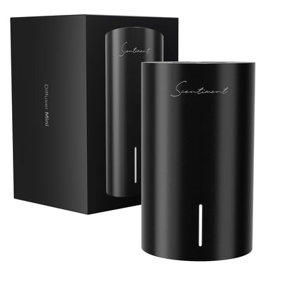 Scentiment Mini V2 LE – Limited Edition Portable Cold-Air Diffuser with Wi-Fi, Touch Controls, 500 sq ft (Black)