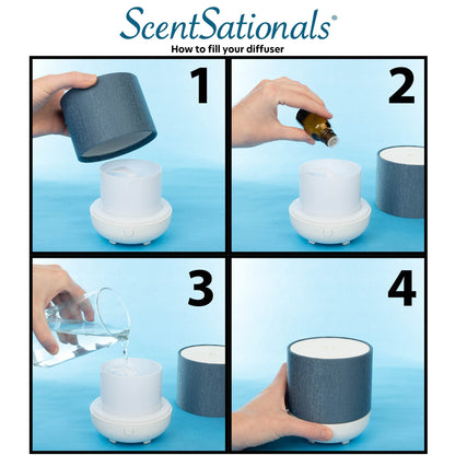 Scentsationals Lemon Drop Diffuser | Eclectic Collection for Living Room & Bedroom