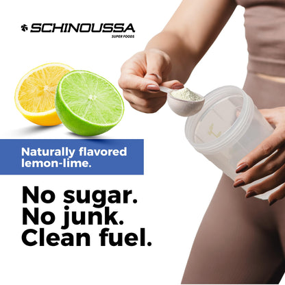 Schinoussa Lemon Lime Creatine HCL Powder | Micro-Dosed, Stimulant-Free
