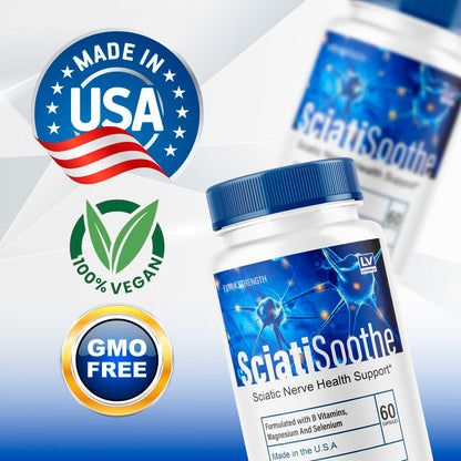 2-Pack SciatiSoothe Capsules | Official SciatiSoothe Sciatica Support