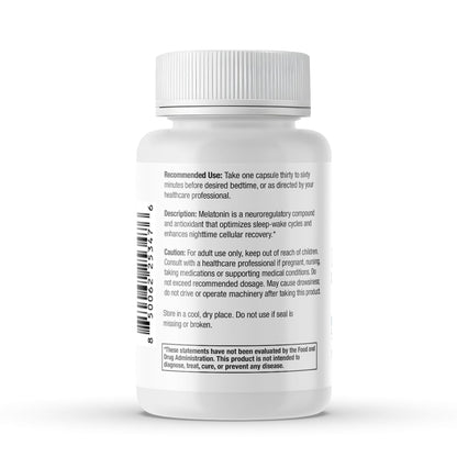 Scientific Health Solutions Melatonin 20mg | Extra Strength Capsules | US-Made 2-Pack | Vegan