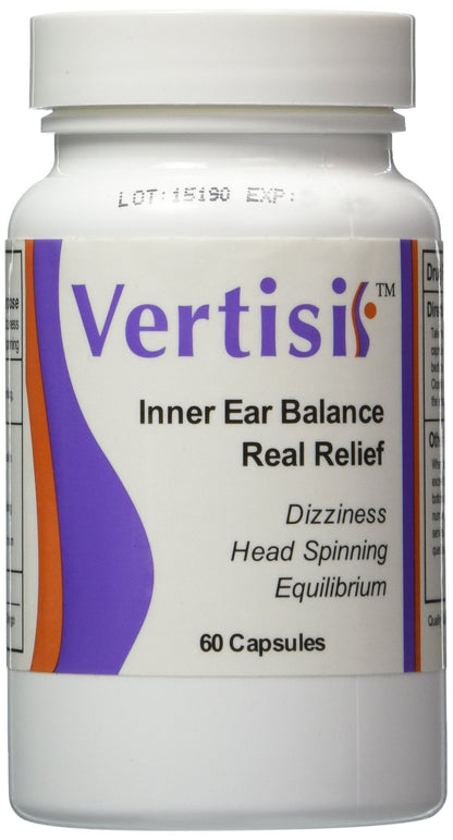 Scientific Health Vertisil Vertigo Relief - 60 Capsules, All-Natural, No Prescription