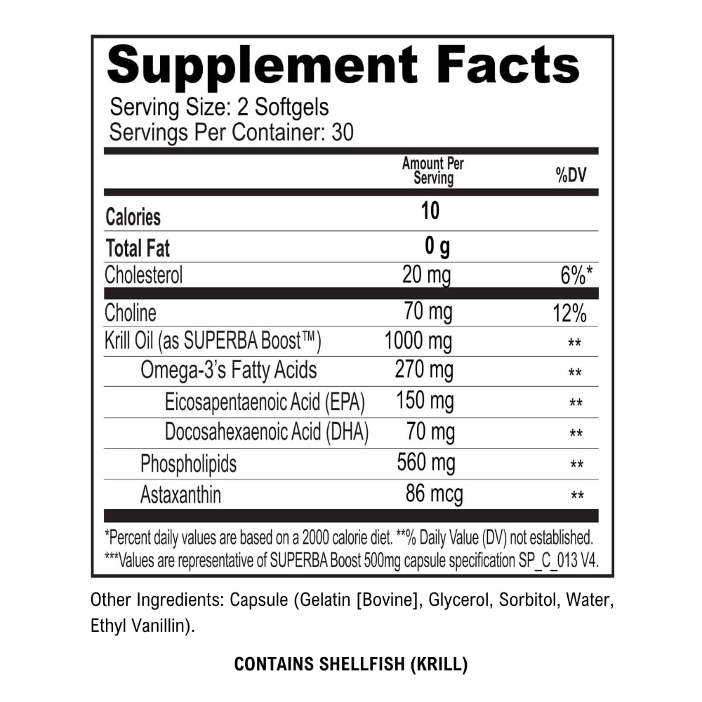 ScimeraMD KrillOilMD Antarctic Krill Oil with Astaxanthin – Heart, Brain & Joint Support | 60 CT