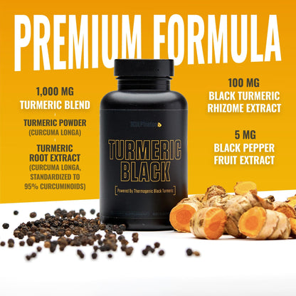 Sculpt Nation by V Shred Turmeric with BioPerine & Sirtmax for Joint Health – 60-Day Supply