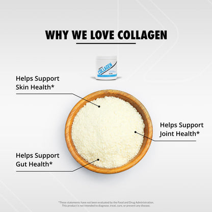 Collagen Peptides by Sculpt Nation (V Shred) – Types I/II/III + Hyaluronic Acid, Unflavored (30 Day Supply)