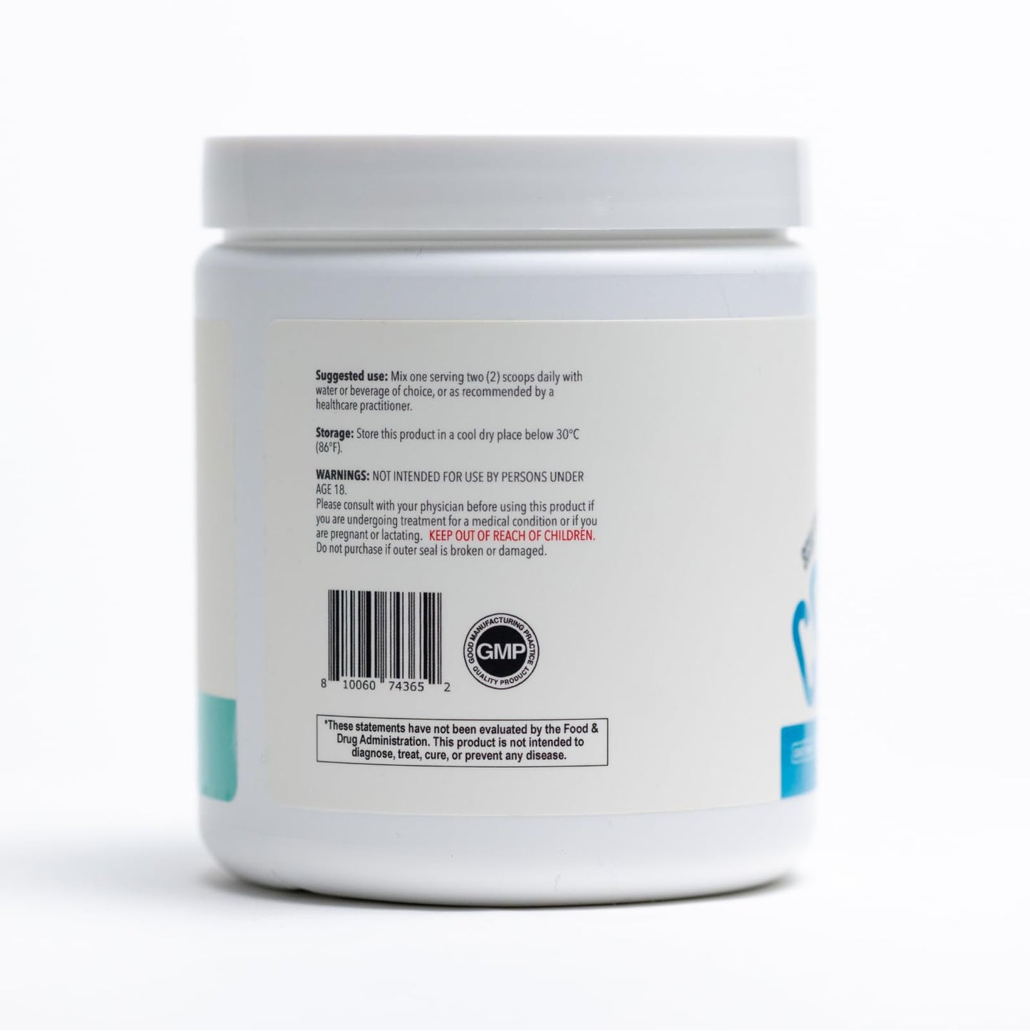 Collagen Peptides by Sculpt Nation (V Shred) – Types I/II/III + Hyaluronic Acid, Unflavored (30 Day Supply)