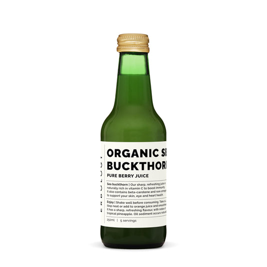 100% Organic Sea Buckthorn Juice 8.5 fl oz – Immune Support & Energy BritishVita | Premium UK Vitamins & Wellness Supplements