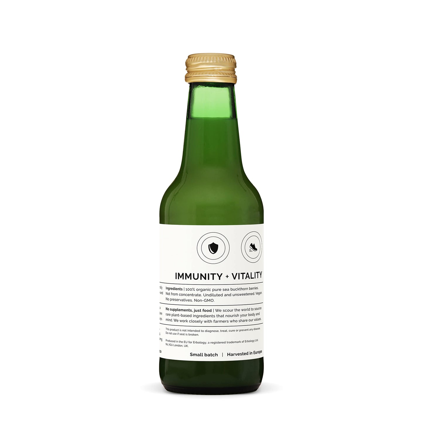 100% Organic Sea Buckthorn Juice 8.5 fl oz – Immune Support & Energy