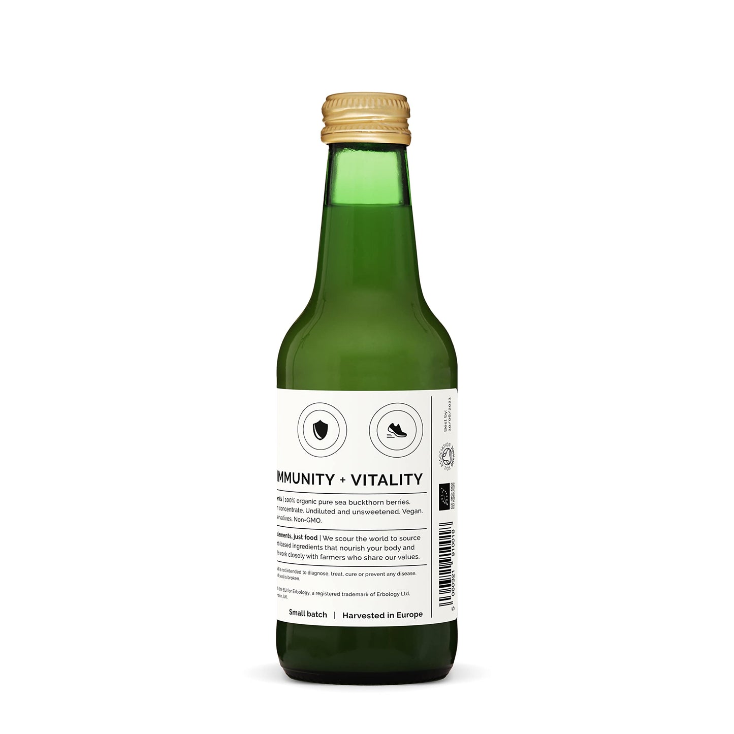 100% Organic Sea Buckthorn Juice 8.5 fl oz – Immune Support & Energy