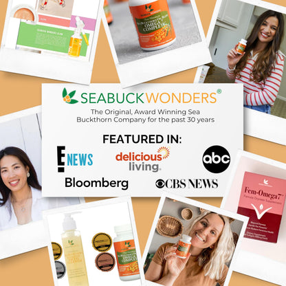 SeabuckWonders Sea Buckthorn Seed Oil – 100% Certified Organic – 1 FL OZ