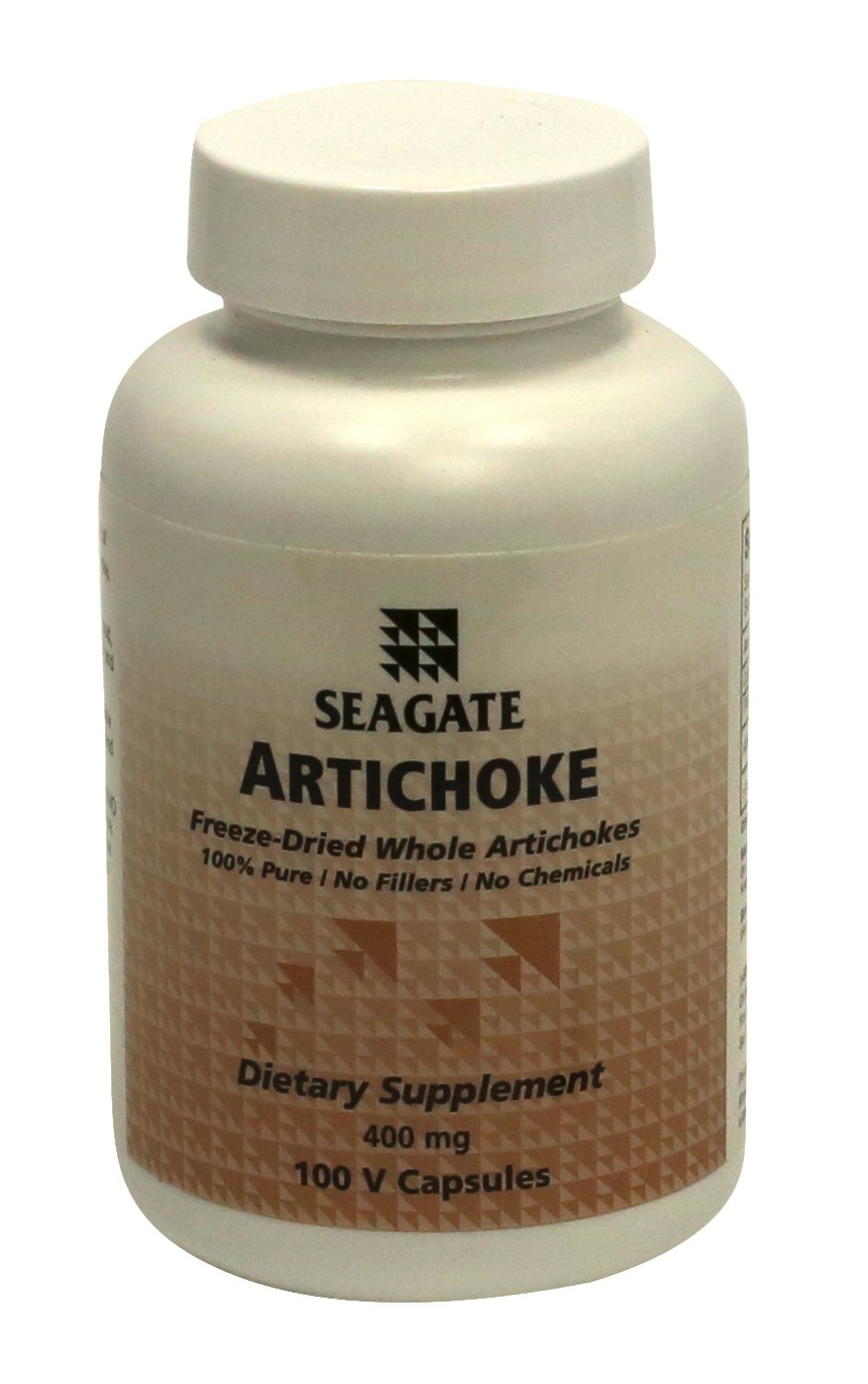 Seagate Artichoke 400 mg - 100 Capsules | Natural Digestive Support