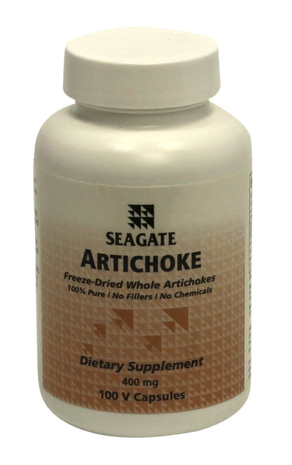 Seagate Artichoke 400 mg - 100 Capsules | Natural Digestive Support