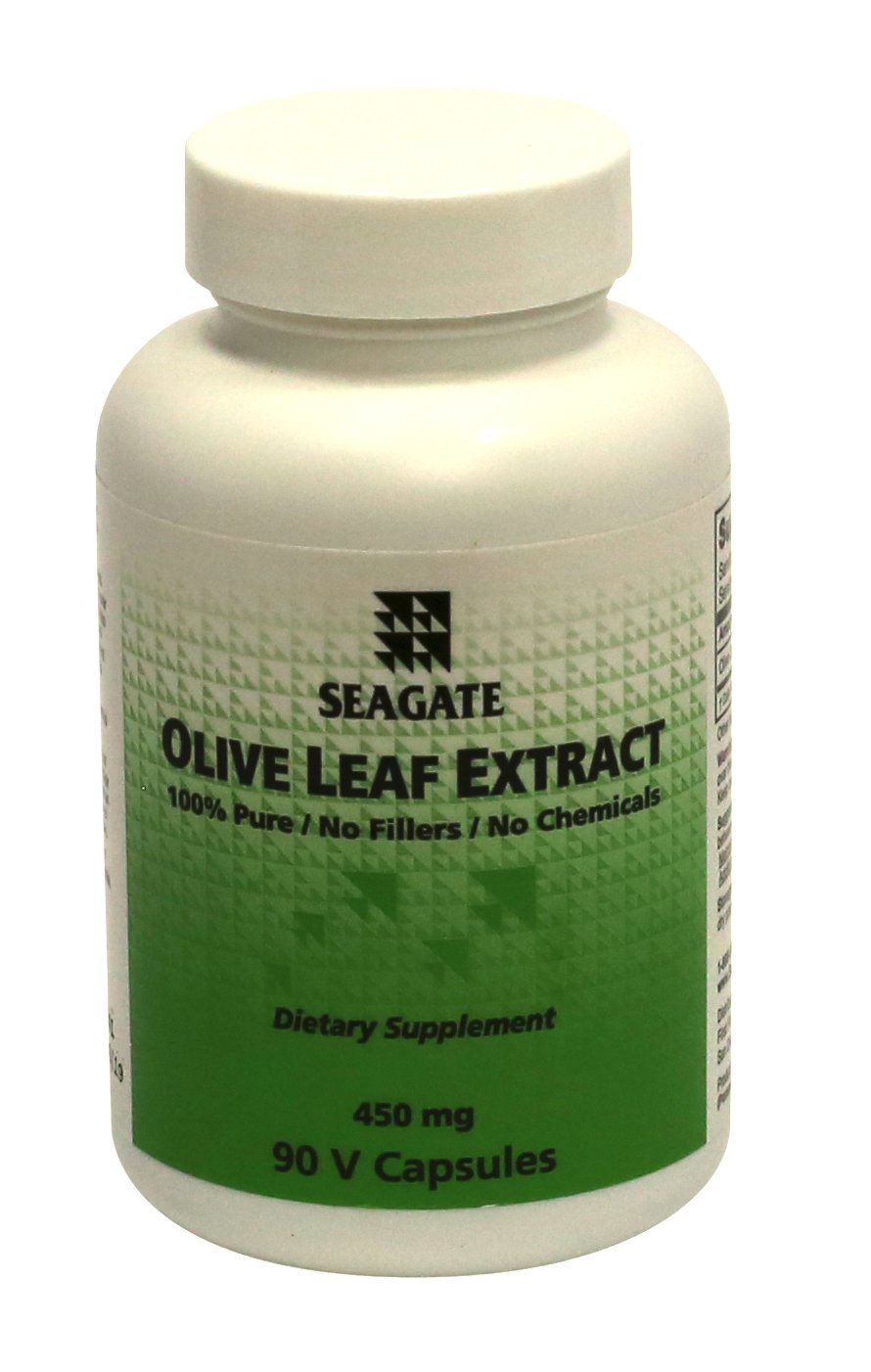 Seagate Olive Leaf Extract 90 Capsules – 100% Pure & Pesticide-Free