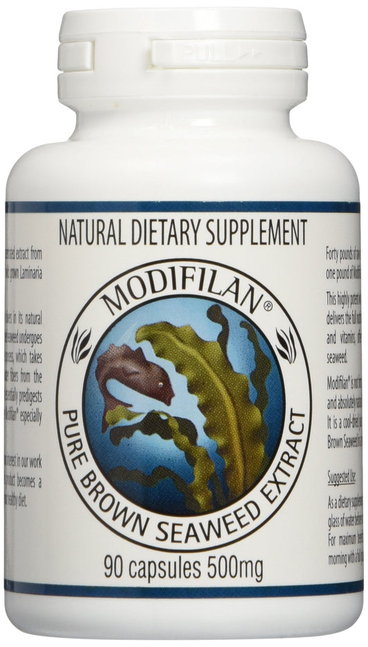 Seaweed Modifilan Capsules, 90 Count (Pack of 2) - Gluten-Free & Macrobiotic BritishVita | Premium UK Vitamins & Wellness Supplements