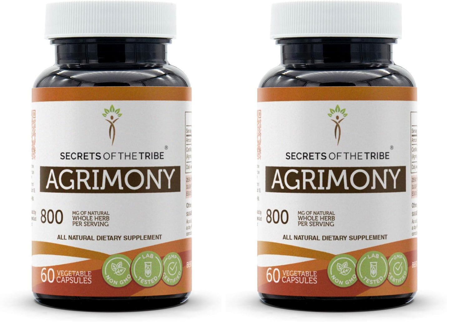 Secrets of the Tribe Agrimony 60 Capsules – 800 mg | Dried Herb
