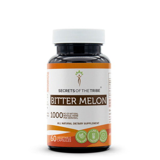 Secrets of the Tribe Bitter Melon 60 Capsules - 1000 mg - Wildcrafted Momordica Charantia BritishVita | Premium UK Vitamins & Wellness Supplements