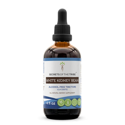 Secrets of the Tribe White Kidney Bean Tincture - Alcohol-Free, High-Potency Drops, 4 oz