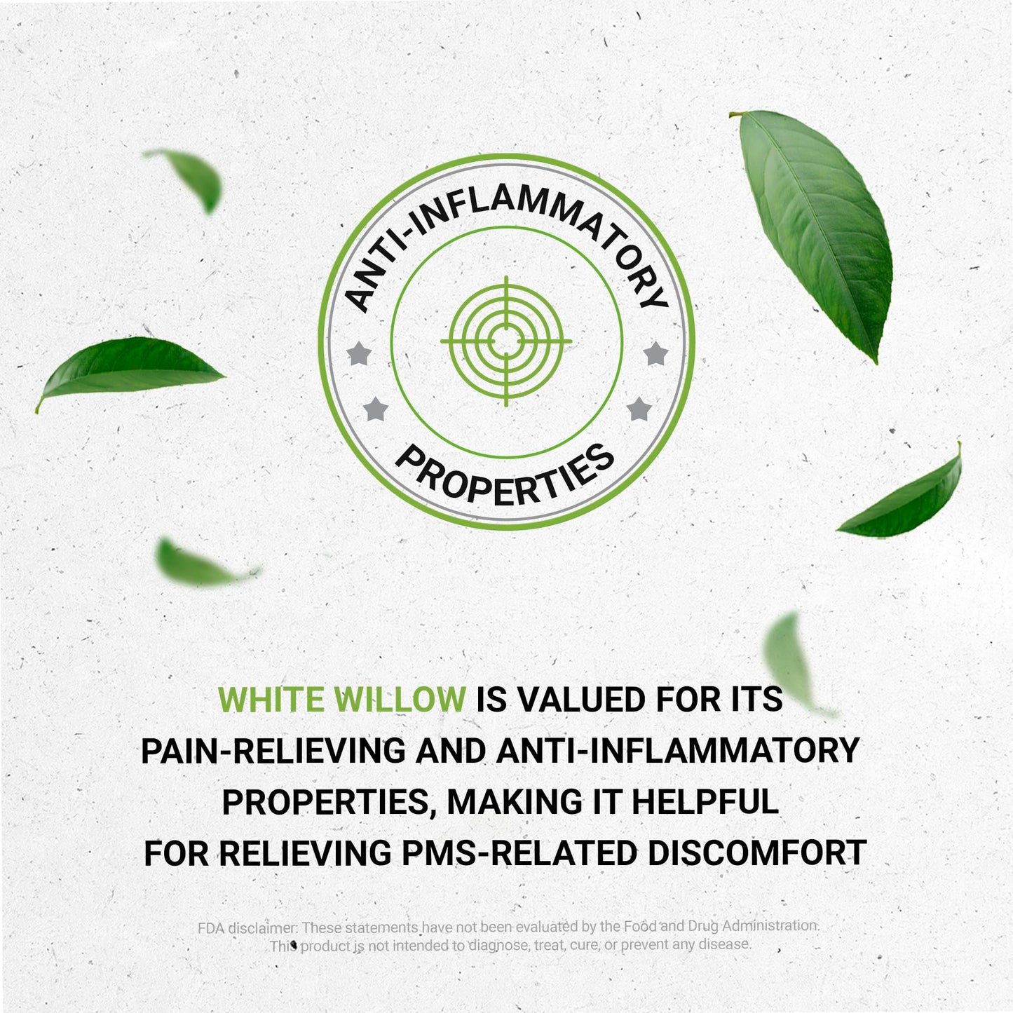 Secrets of the Tribe White Willow Alcohol-Free Extract – Salix Alba Bark Tincture 2 fl oz