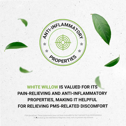 Secrets of the Tribe White Willow Alcohol-Free Extract – Salix Alba Bark Tincture 2 fl oz