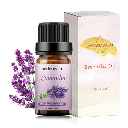 Sedbuwza Lavender Essential Oil – Pure Organic Fragrance for Diffuser & Soap
