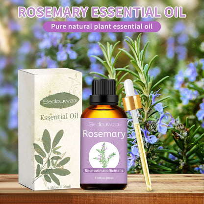 Sedbuwza Rosemary Essential Oil – 100% Pure, 3.38 oz for Aromatherapy, Diffuser & Massage
