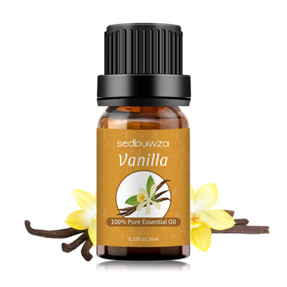 Sedbuwza Vanilla Essential Oil | Organic Vanilla Fragrance for Diffuser