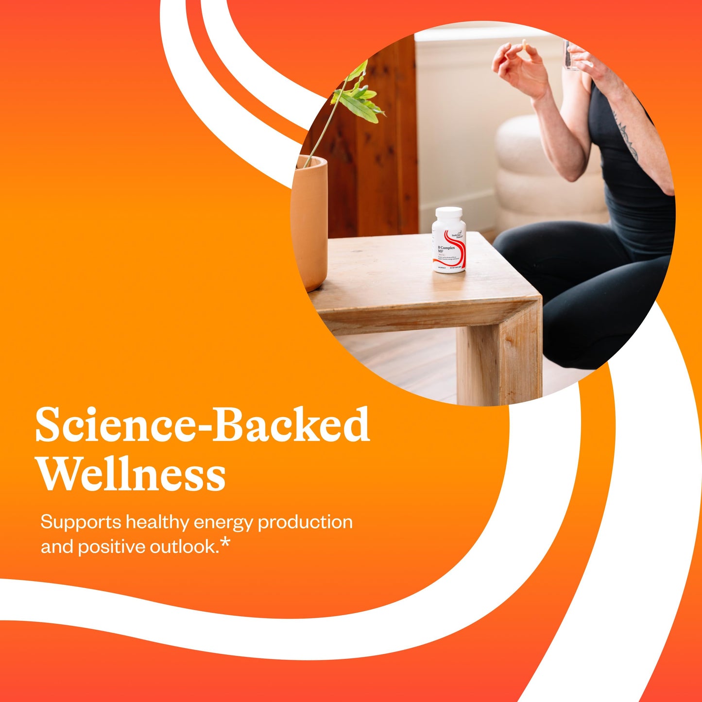 Seeking Health B Complex MF - B Complex with Folate & Folinic Acid (100 Caps)