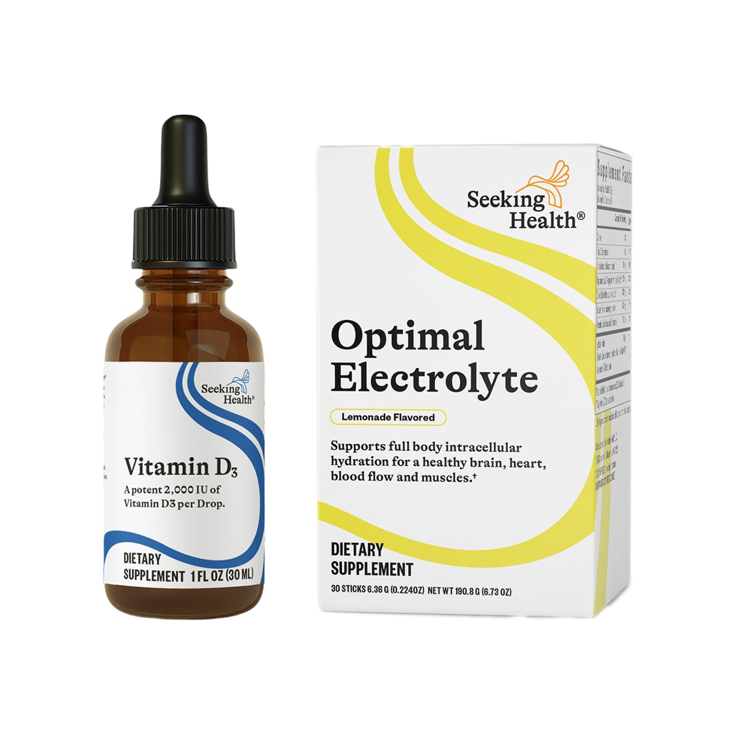 Seeking Health Vitamin D3 Drops – Immune & Bone Health, 1 fl oz (900 Servings)