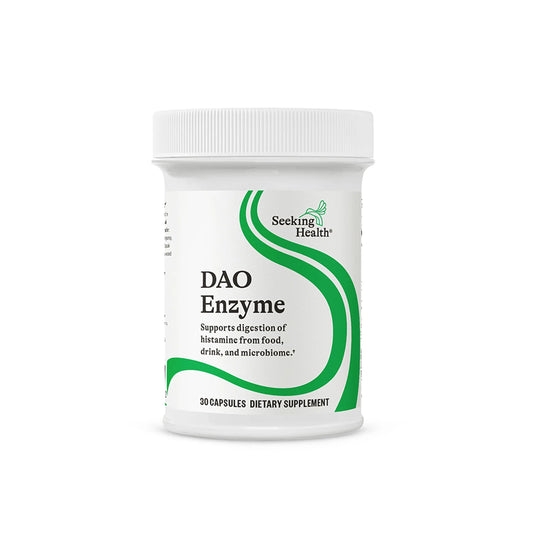 Seeking Health DAO Enzyme – Histamine Digest Support, 30 Capsules BritishVita | Premium UK Vitamins & Wellness Supplements