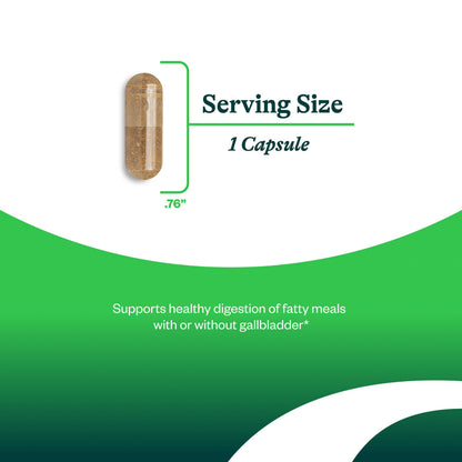 Seeking Health Ox Bile 125 mg – Digestive Enzyme (120 Capsules)