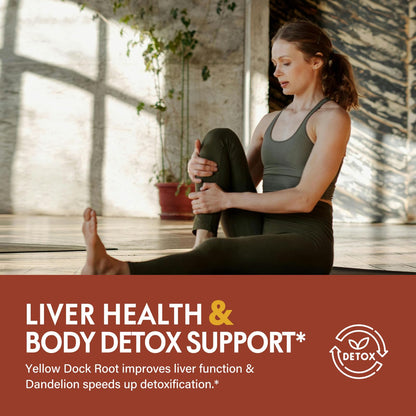 Selvaherb Yellow Dock Root Drops – Liver Health & Detox (2oz)