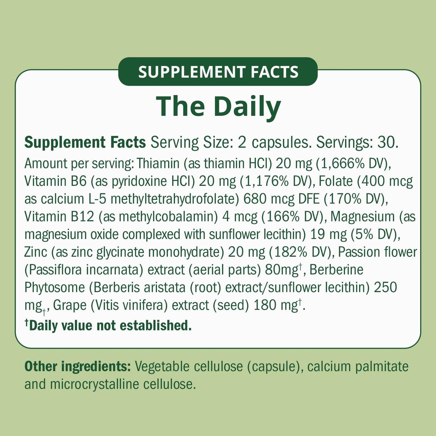 Semaine Daily Hormone Balance – Vegan Capsule for Clearer Skin, Balanced M moods & Deeper Sleep (60 ct)