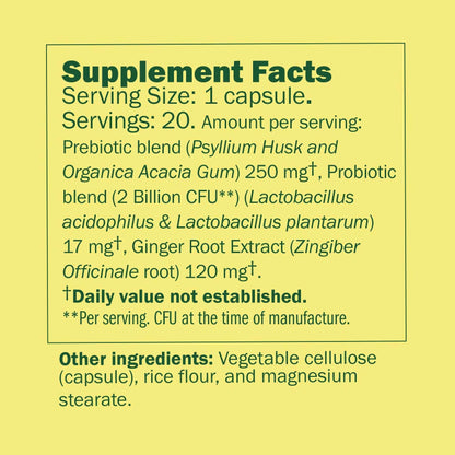 Semaine Super Powered Prebiotic + Probiotic for Women — Clinically Studied (20 ct) | Gut Health & IBS Relief