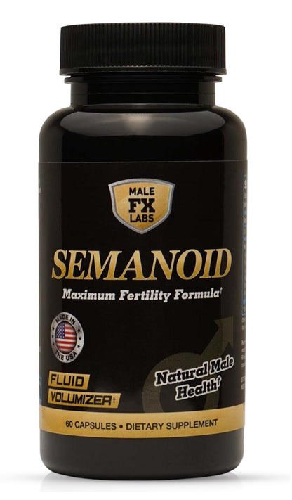 SEMANOID 60 Caps – Maximum Fertility Formula & Semen Volumizer | Male Prenatal Vitamin