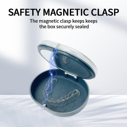 SENLIN DENTAL 2PCS Double-Layer Retainer Case with Mirror