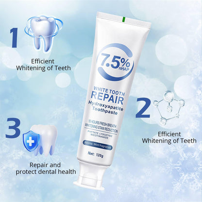 Hydroxyapatite Toothpaste for Enamel Protection & Strengthening | Gentle Mint