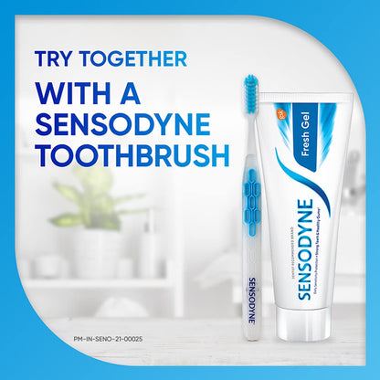 Sensodyne Fresh Gel Toothpaste Combo – Pack 3 x 150g