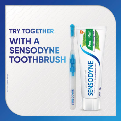 Sensodyne Fresh Mint Toothpaste 75g – Sensitive Teeth & Fresh Breath