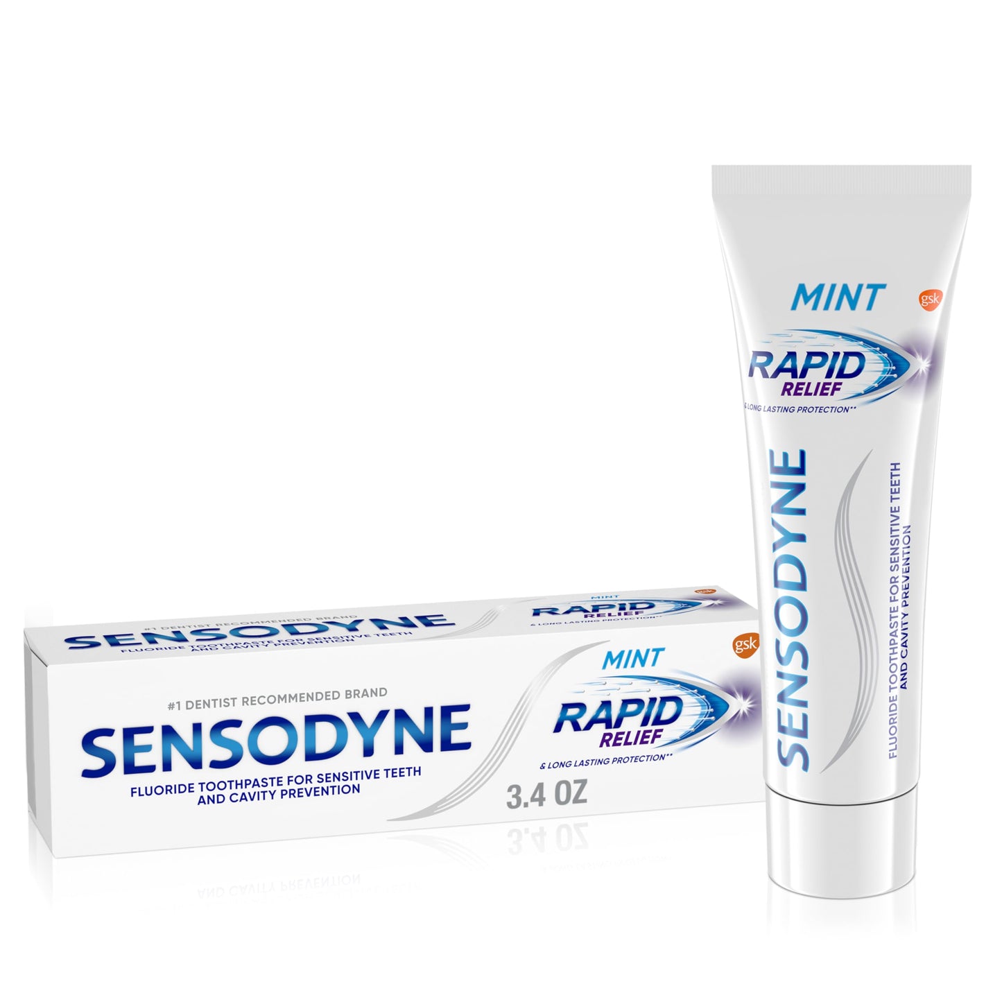 Sensodyne Rapid Relief Sensitive Toothpaste – Mint, 3.4 oz