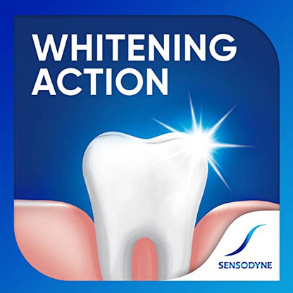Sensodyne Repair and Protect Whitening Toothpaste, 3.4 oz | Sensitive Teeth & Cavity Prevention