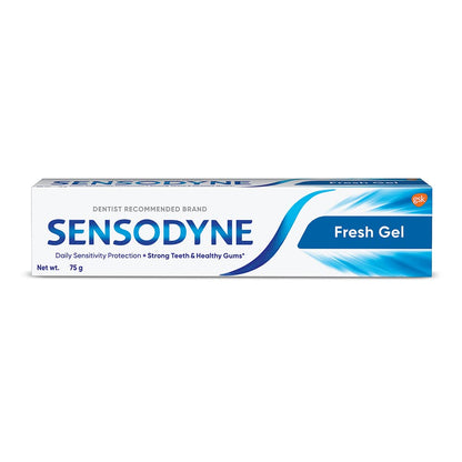 Sensodyne Sensitive Toothpaste Fresh Gel 75 g - Gentle Sensitivity Relief